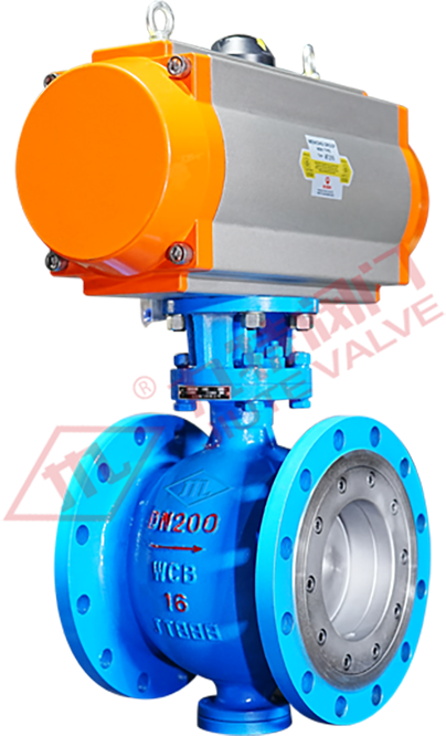 气动偏心半球阀